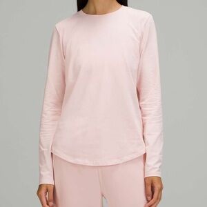 Lululemon Love Long Sleeve Pink Mist